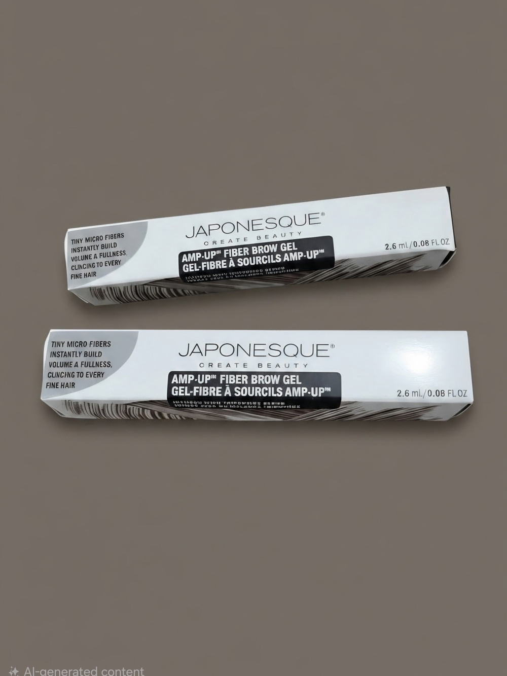 Japonesque Amp-Up Fiber Brow Gel — White